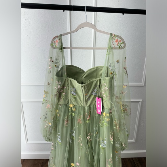 Kiss Prom Floral Gown - Picture 4 of 4